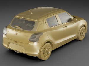 suzuki swift 2018 Modelo 3D