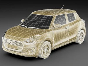 suzuki swift 2018 3D Model