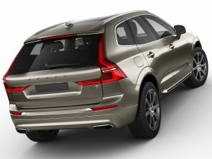 volvo xc60 2018 3D 模型