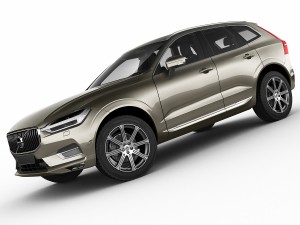 volvo xc60 2018 3D 模型