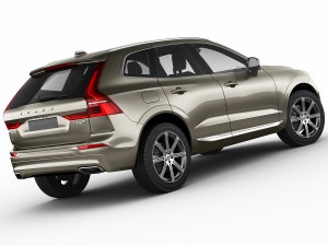 volvo xc60 2018 3D 模型