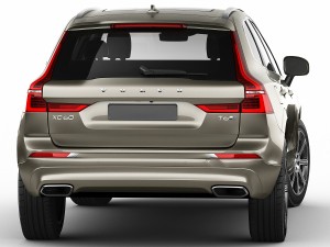 volvo xc60 2018 3D 模型