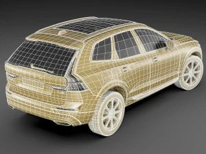 volvo xc60 2018 3D Model