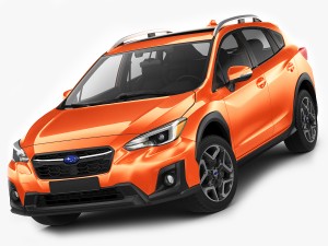 subaru xv crosstrek 2018 3D Model