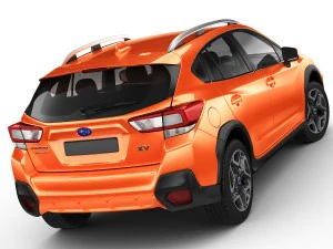subaru xv crosstrek 2018 3D Model
