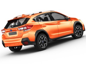 subaru xv crosstrek 2018 3D Модель