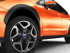subaru xv crosstrek 2018 3D Model