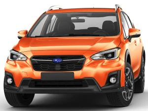 subaru xv crosstrek 2018 3D Model