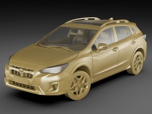 subaru xv crosstrek 2018 3D Модель