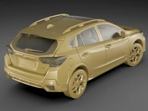 subaru xv crosstrek 2018 3D Model