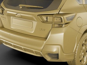subaru xv crosstrek 2018 3D Модель