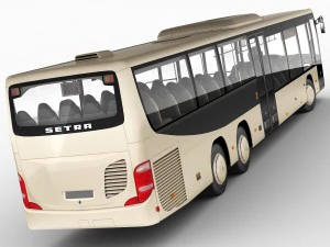 Setra s418le business bus 3D Model
