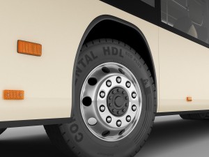 Setra s418le business bus 3D Model