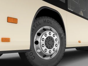 Setra s418le business bus 3D Model