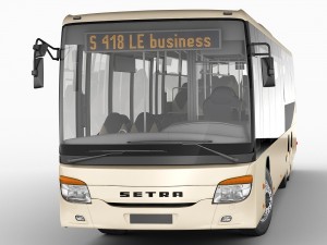 Setra s418le business bus 3D Model