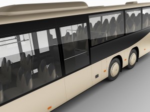 Setra s418le business bus 3D Model