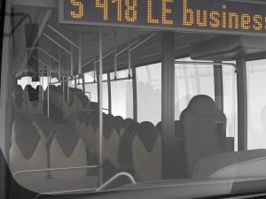Setra s418le business bus 3D Model