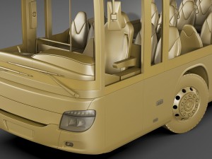 Setra s418le business bus 3D Model