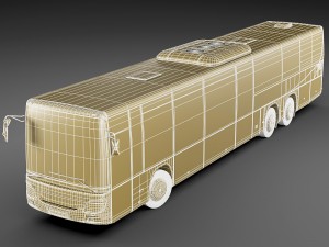 Setra s418le business bus 3D Model