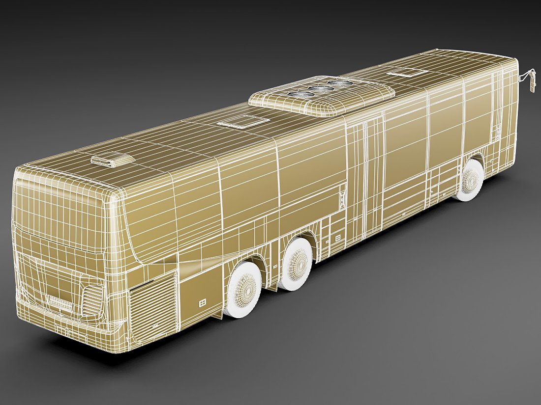 Bus 3d model. Bus 3d model