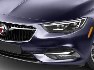 buick regal sportback 2018 Modello 3D