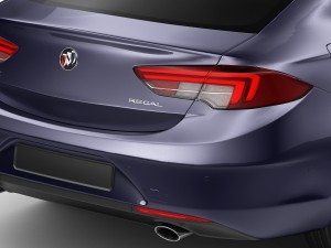 buick regal sportback 2018 Modello 3D