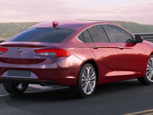 buick regal sportback 2018 Modello 3D