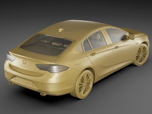buick regal sportback 2018 Modello 3D