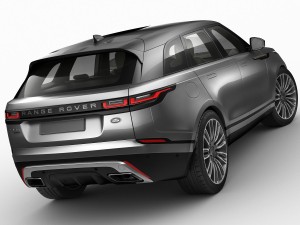 land rover range rover velar 2018 Modelo 3D