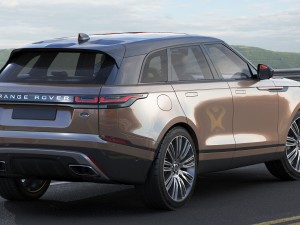 land rover range rover velar 2018 Modelo 3D