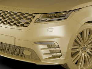 land rover range rover velar 2018 Modelo 3D