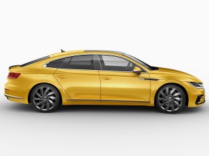 vw arteon r-line 2018 3Dモデル