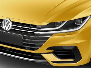 vw arteon r-line 2018 3Dモデル