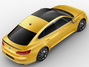 vw arteon r-line 2018 3Dモデル