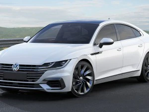 vw arteon r-line 2018 3D Model