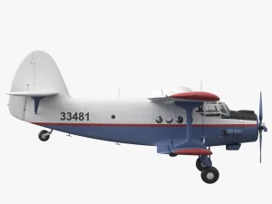 antonov an-2 3D Model