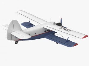 antonov an-2 3Dモデル
