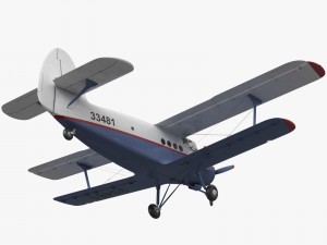 antonov an-2 3Dモデル