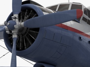 antonov an-2 3Dモデル