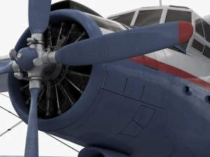 antonov an-2 3D Model