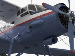 antonov an-2 3D Model