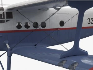 antonov an-2 3D Model
