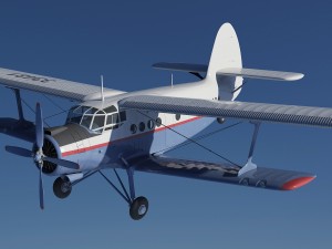 antonov an-2 3Dモデル