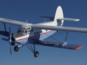 antonov an-2 3D Model