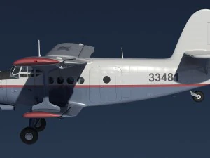 antonov an-2 3D Model