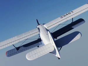 antonov an-2 3D Model