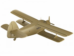 antonov an-2 3Dモデル