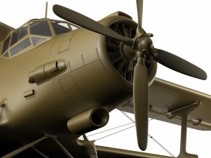 antonov an-2 3Dモデル