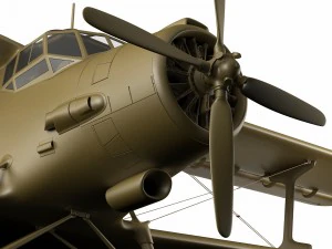 antonov an-2 3D Model