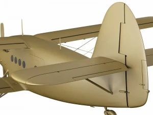 antonov an-2 3D Model